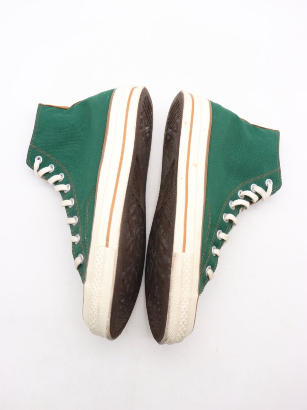 Converse All Star Chuck Taylor Mens 9.5 Womens 11.5 Hi High Top Forest Green - Picture 8 of 9